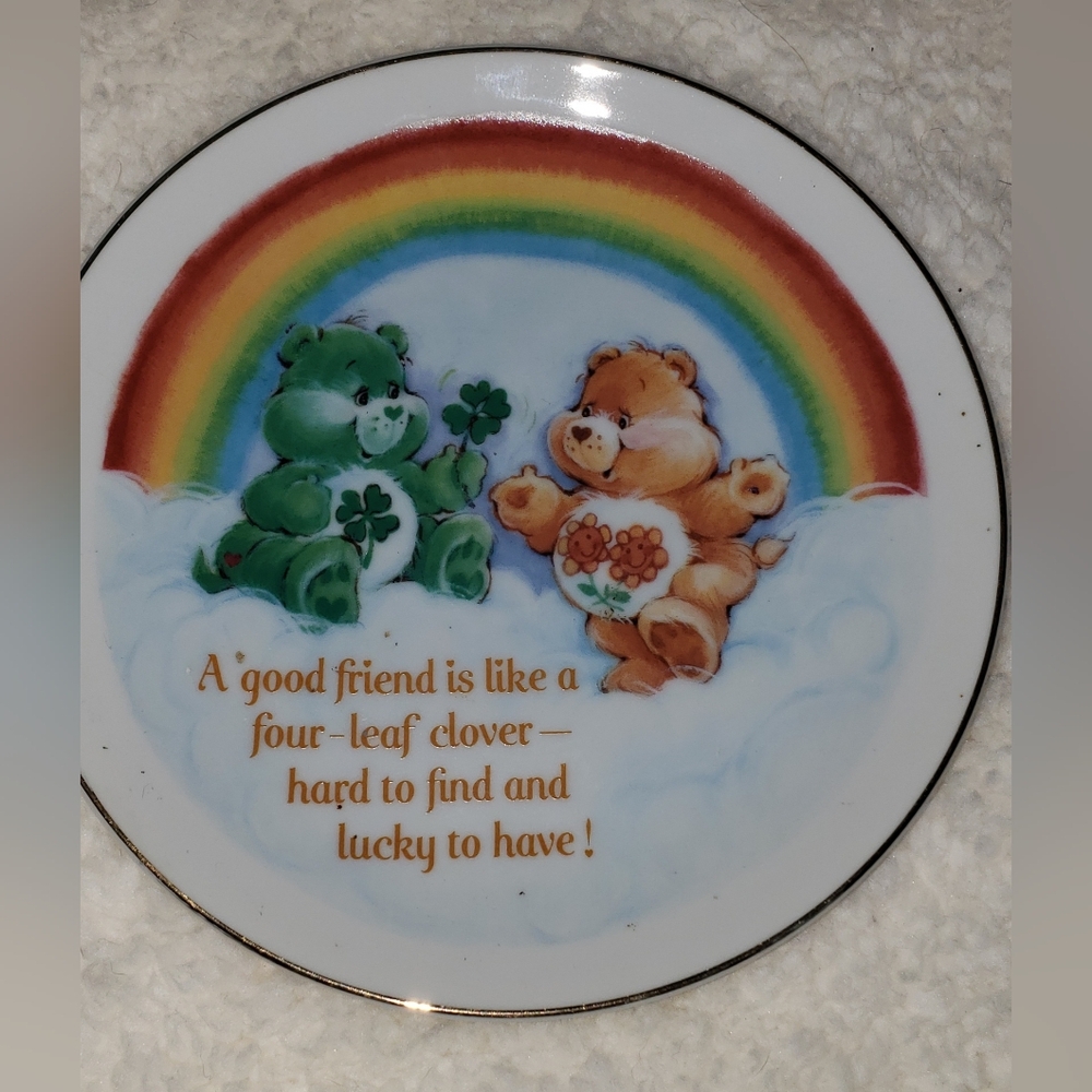 1985 Care Bear Decorative Plate